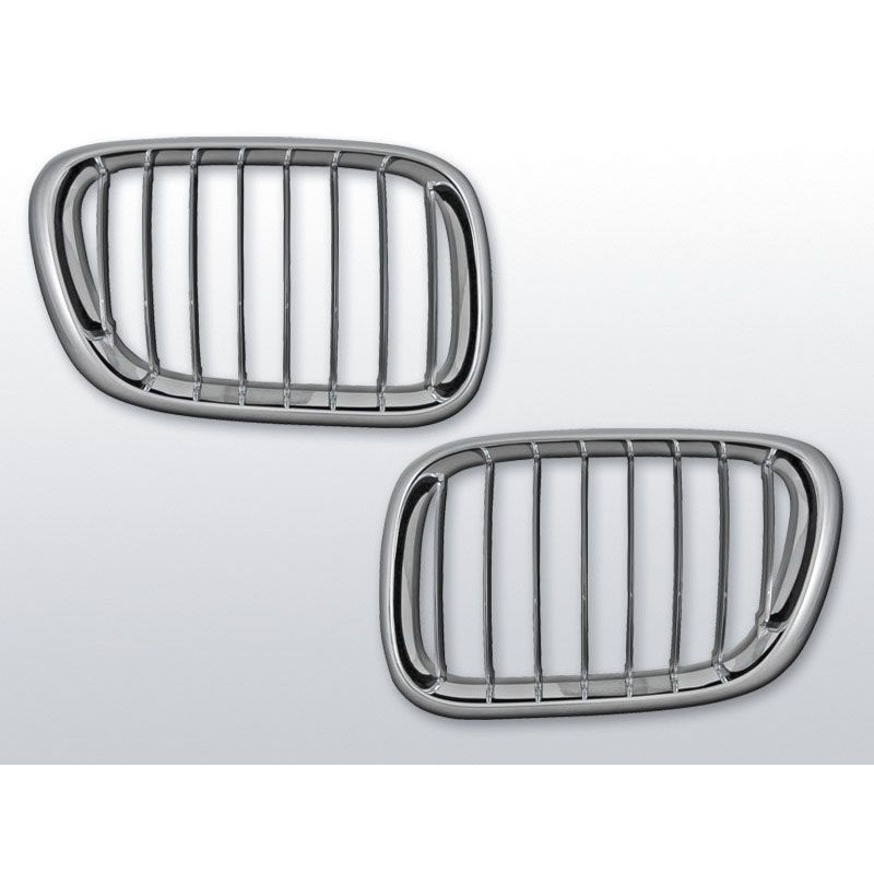 Chromgrill BMW X5 E53 09.99-10.03 GRBM23