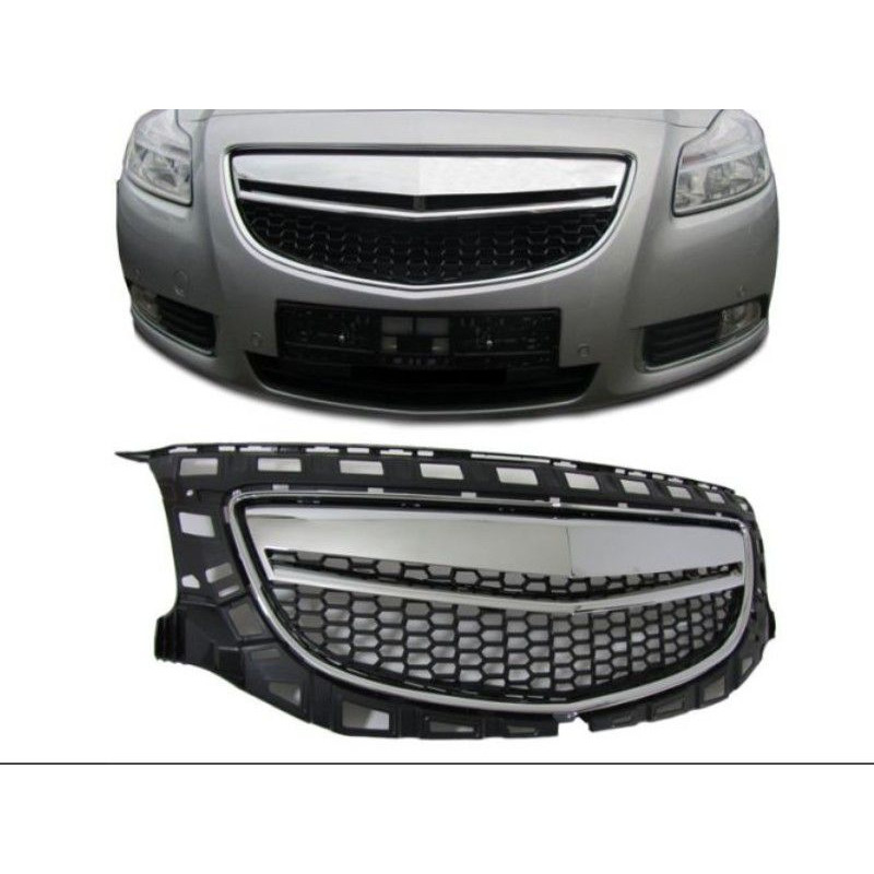 Opel Insignia Kühlergrill in Schwarz und Chrom CP18866