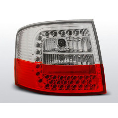 Feux Arrière Audi A6 Break 05.97-05.04 à Leds Rouge/Clair