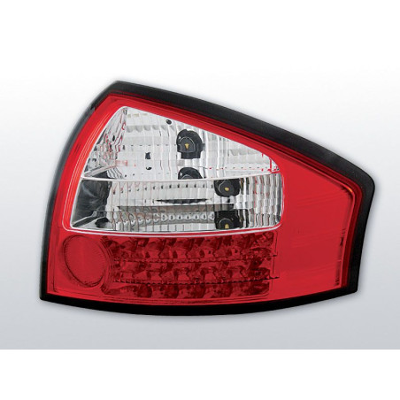 Feux Arrière Audi A6 05.97-05.04 à Leds Rouge/Clair