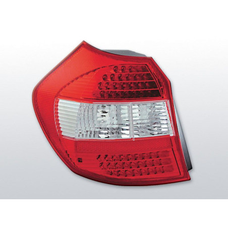 Feux Arrière BMW E87/E81 04-08.07 à Leds Rouge/Clair