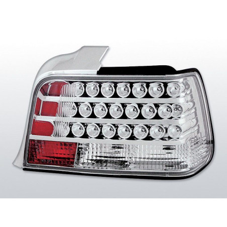 Feux Arrière BMW E36 Berline 12.90-08.99 à Leds Chrome