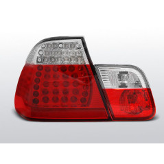 Feux Arrière BMW E46 Berline 09.01-03.05 à Leds Rouge/Clair