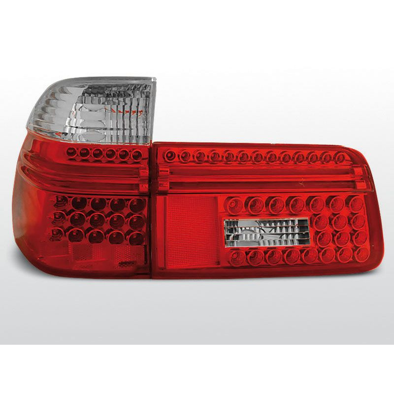 Feux Arrière BMW E39 Touring 97-08.00 à Leds Rouge/Blanc