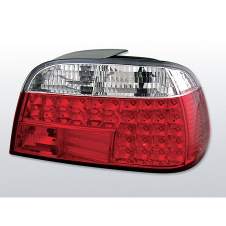 Feux Arrière BMW E38 Berline 06.94-07.01 à Leds Rouge/Clair