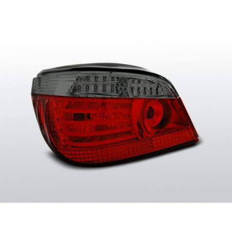 Feux Arrière BMW E60 Berline 07.03-07 à Leds Rouge/Fumé