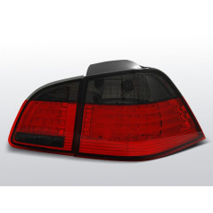 Feux Arrière BMW E61 Touring 04-03.07 à Leds Rouge/Fumé