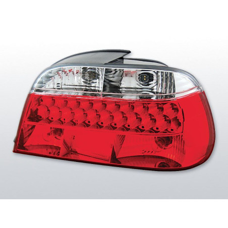 Feux Arrière BMW E38 Berline 06.94-07.01 à Leds Rouge/Clair