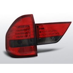 Feux Arrière BMW X3 E83 01.04-06 à Leds Rouge/Fumé