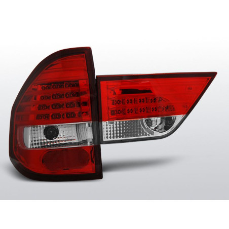 Feux Arrière BMW X3 E83 01.04-06 à Leds Rouge/Clair