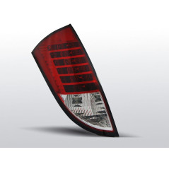 Feux Arrière Ford Focus MK1 10.98-10.04 à Leds Rouge/Clair