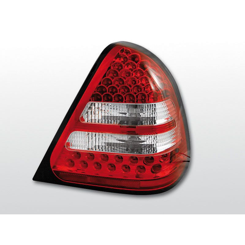 Feux Arrière Mercedes W202 06.93-06.00 à Leds Rouge/Clair