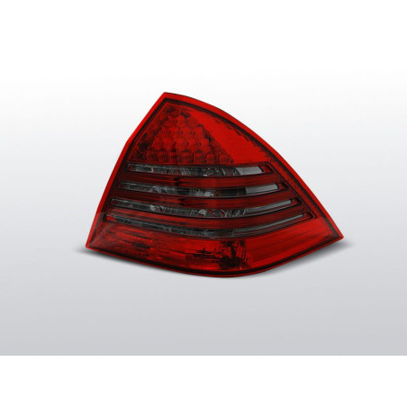 Feux Arrière Mercedes W203 00-04 à Leds Rouge/Fumé