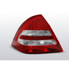 Feux Arrière Mercedes W203 04-07 à Leds Rouge/Clair