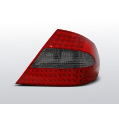 Feux Arrière Mercedes CLK W209 03-10 à Leds Rouge/Fumé