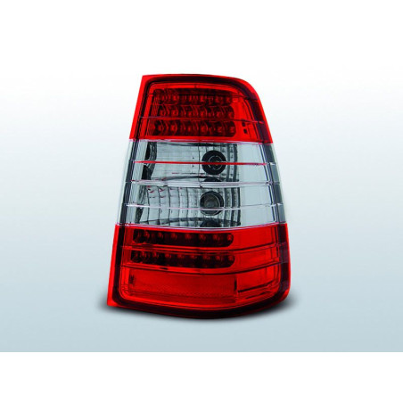 Mercedes W124 Estate 09.85-95 Rear Lights with Red/Clear LEDs LDME25 LDME25 169,90 €