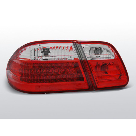 Mercedes W210 95-03.02 Rear Lights with Red/Clear Leds LDME28 LDME28 149,90 €