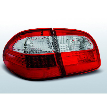 Feux Arrière Mercedes W211 Break 02-06 à Leds Rouge/Clair