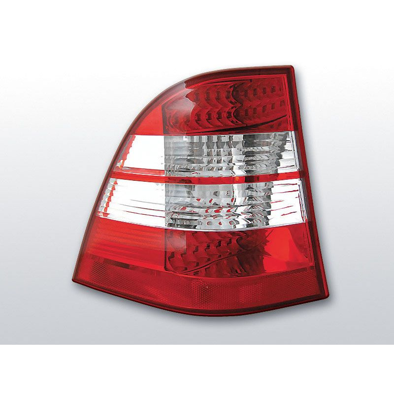 Feux Arrière Mercedes ML W163 03.98-05 à Leds Rouge/Clair