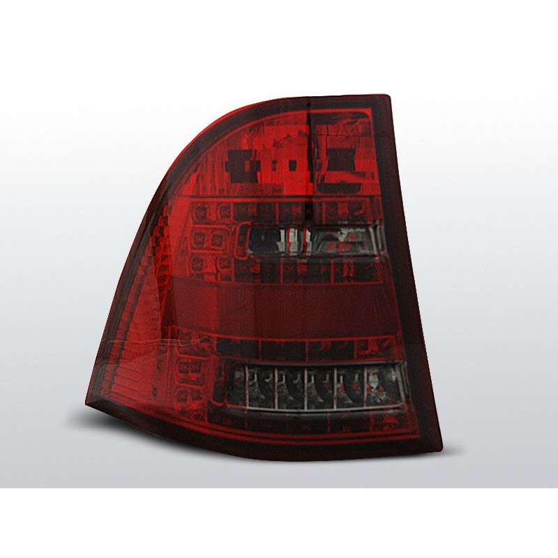 Feux Arrière Mercedes ML W163 03.98-05 à Leds Rouge/Fumé