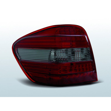 Feux Arrière Mercedes ML W164 05-08 à Leds Rouge/Fumé