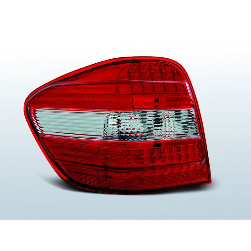 Feux Arrière Mercedes ML W164 05-08 à Leds Rouge/Blanc