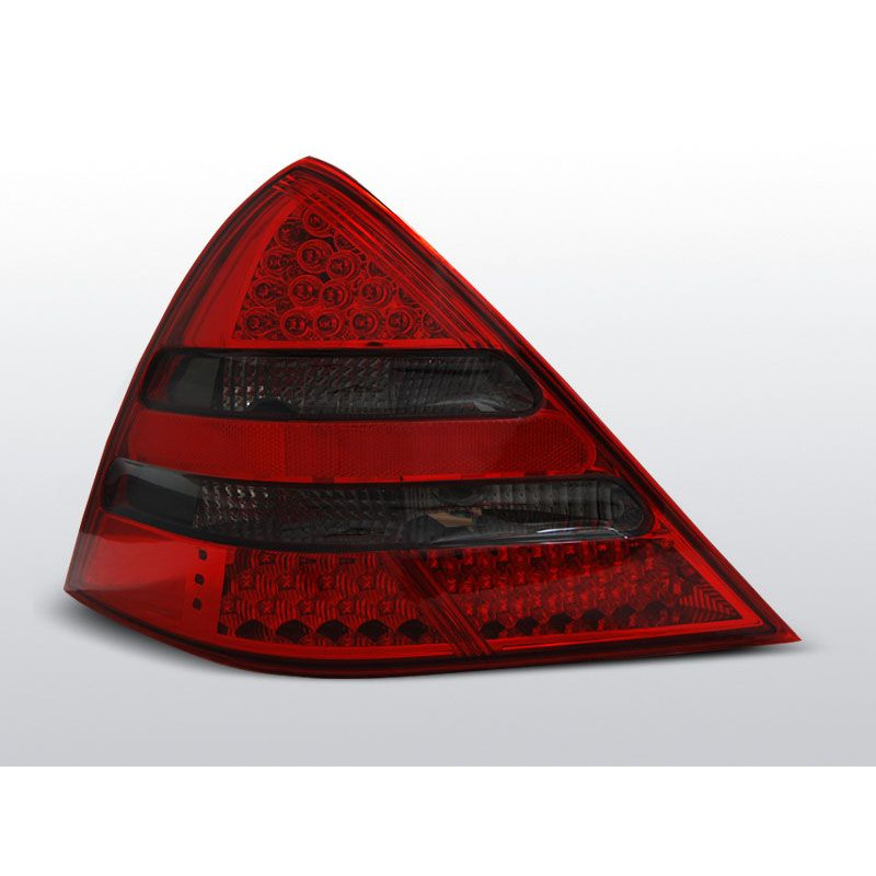 Feux Arrière Mercedes SLK R170 04.96-04 à Leds Rouge/Fumé