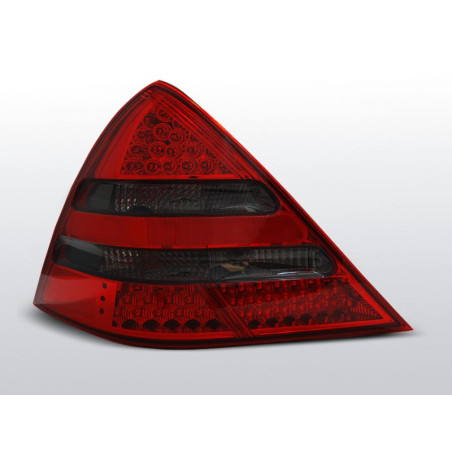 Feux Arrière Mercedes SLK R170 04.96-04 à Leds Rouge/Fumé