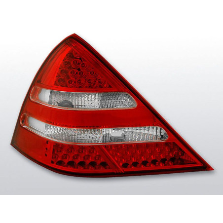 Feux Arrière Mercedes SLK R170 04.96-04 à Leds Rouge/Clair