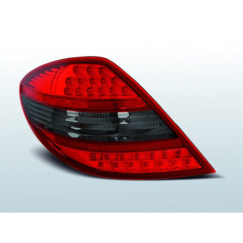 Feux Arrière Mercedes SLK R171 04-11 à Leds Rouge/Fumé