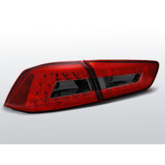 Feux Arrière Mitsubishi Lancer 8 08-11 à Leds Rouge/Fumé