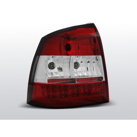 Feux Arrière Opel Astra G 3/5 ptes 09.97-02.04 à Leds Rouge