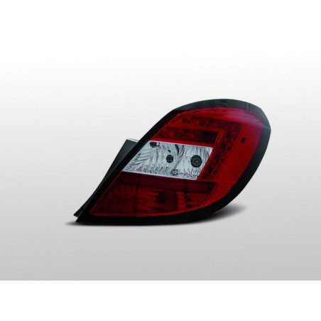 Feux Arrière Opel Corsa D 5 ptes 04.06 à Leds Rouge