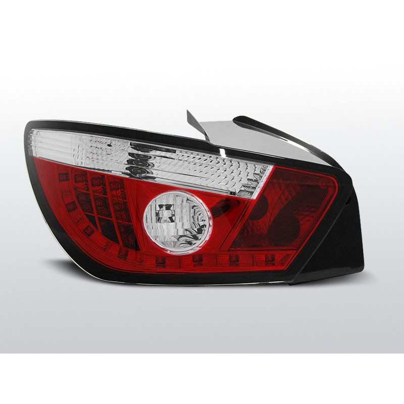 Feux Arrière Seat Ibiza 6J 3ptes 06.08 à Leds Rouge/Clair