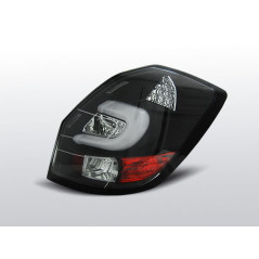 Feux Arrière Skoda Fabia II 07 à Leds/Lightbar Noir