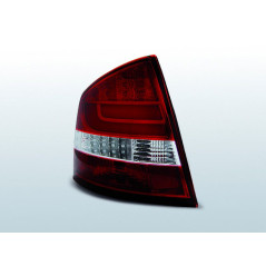 Feux Arrière Skoda Octavia II Berline 03.04 à Leds/Lightbar Rouge