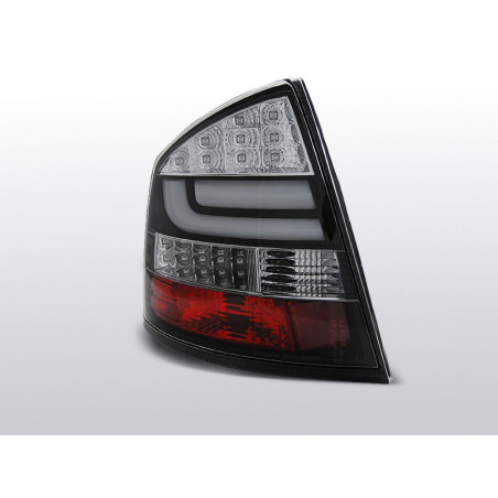 Skoda Octavia II Saloon 03.04 Rear Lights with Leds/Lightbar Black LDSK14 LDSK14 229,90 €