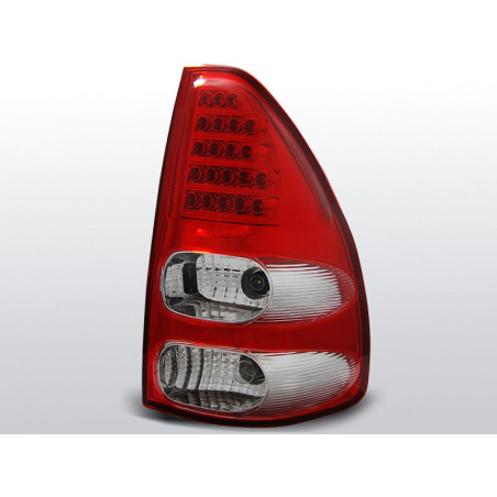 Feux Arrière Toyota Land Cruiser 120 03-09 à Leds Rouge/Clair