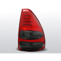 Feux Arrière Toyota Land Cruiser 120 03-09 à Leds Rouge/Fumé