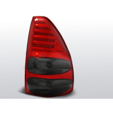 Feux Arrière Toyota Land Cruiser 120 03-09 à Leds Rouge/Fumé