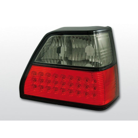 Feux Arrière VW Golf 2 08.83-08.91 à Leds Rouge/Fumé