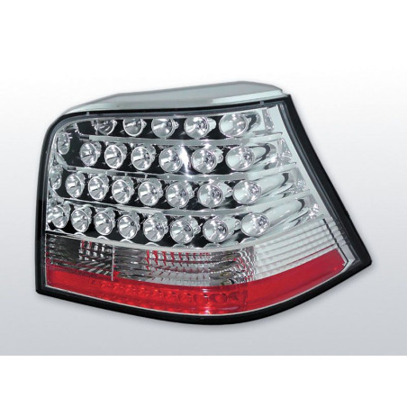 Feux Arrière VW Golf 4 09.97-09.03 à Leds Chrome