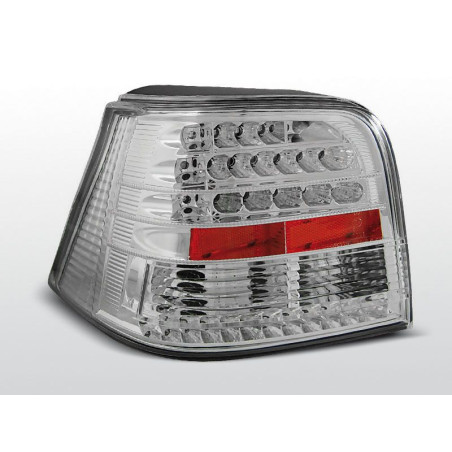 Feux Arrière VW Golf 4 09.97-09.03 à Leds Chrome