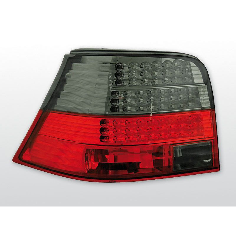 Feux Arrière VW Golf 4 09.97-09.03 à Leds Rouge/Fumé