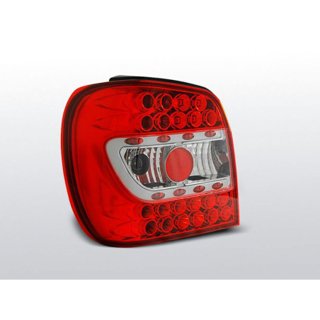 Feux Arrière VW Polo 6N 10.94-09.99 à Leds Rouge