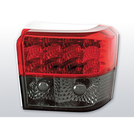 Feux Arrière VW T4 90-03.03 à Leds Rouge/Fumé