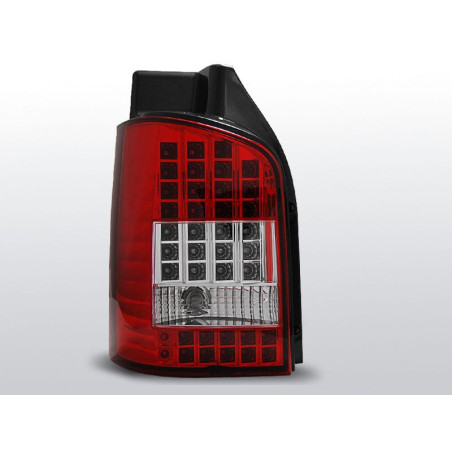 VW T5 04.03-09 Rear Lights with Red/Clear Leds LDVW44 LDVW44 159,90 €