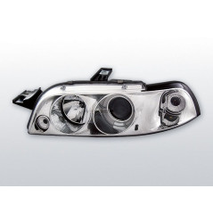 Phares Avant Angel Eyes Fiat Punto 1 11.93-09.99 Chrome