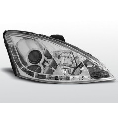 Vordere Tageslichtscheinwerfer Ford Focus 11.01-10.04 Chrom LPFO24