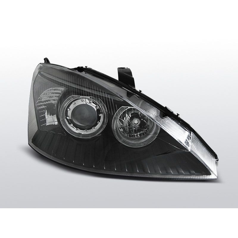 Angel Eyes Frontscheinwerfer Ford Focus 11.01-10.04 Schwarz LPFO46